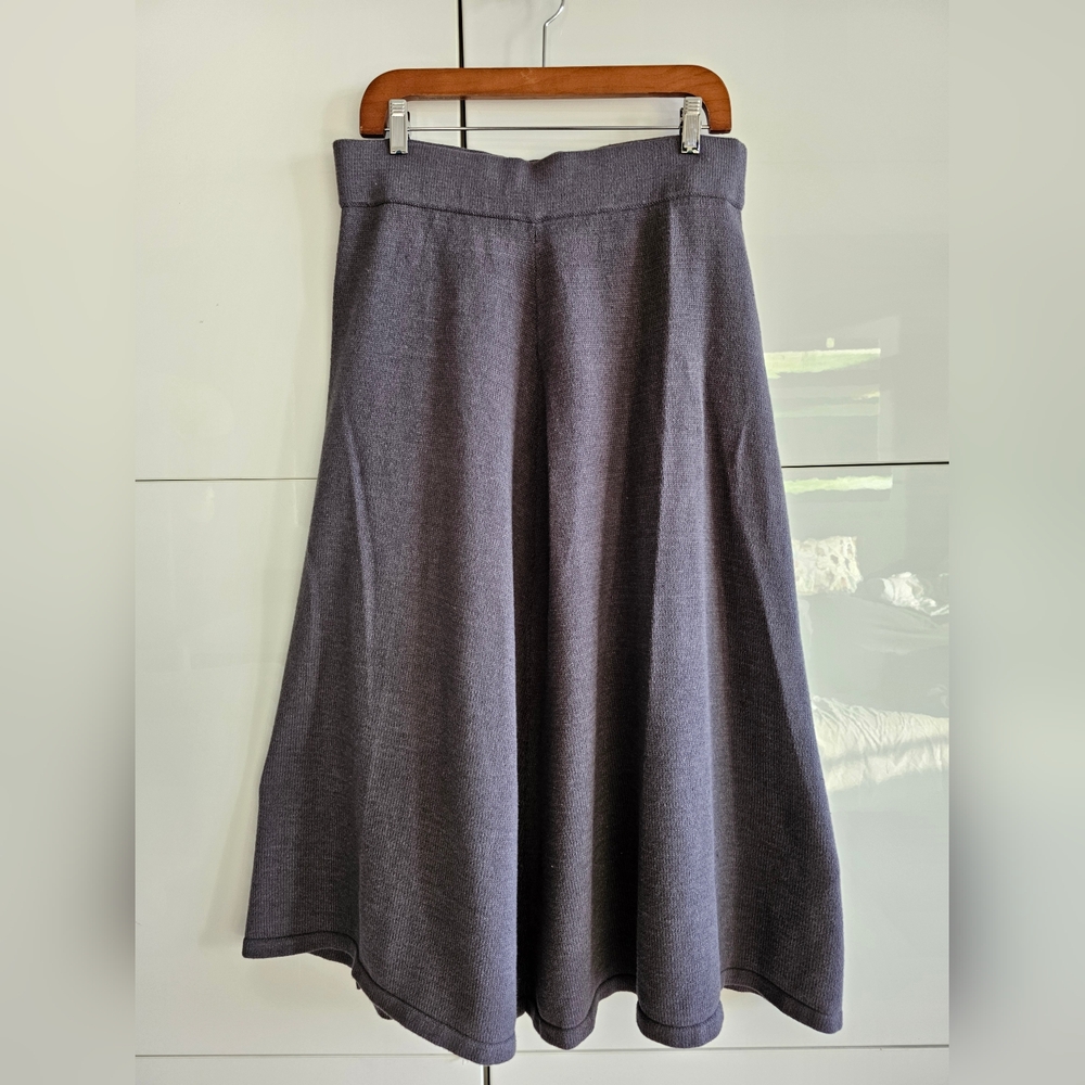 Thick Heavy Winter Midi Circle Skirt